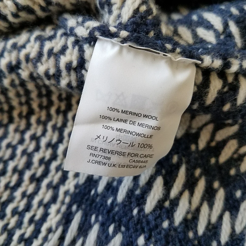 Madewell Collage Wool Cardigan Sweater - Picture 6 of 7